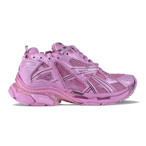 Balenciaga Runner Sneaker | pink | sz 38 (Wmns 8) | New with tags - Picture 1 of 12